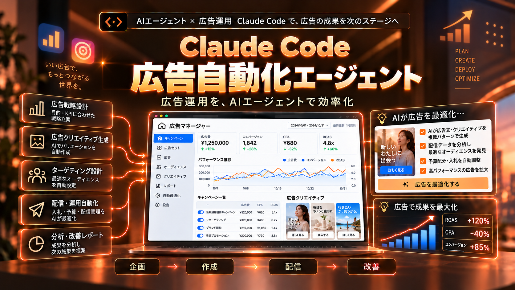 Claude Code Meta広告自動化エージェント