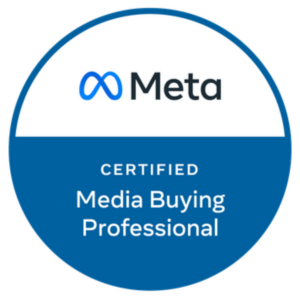 Meta Certified Media Buying Professional 認定バッジ